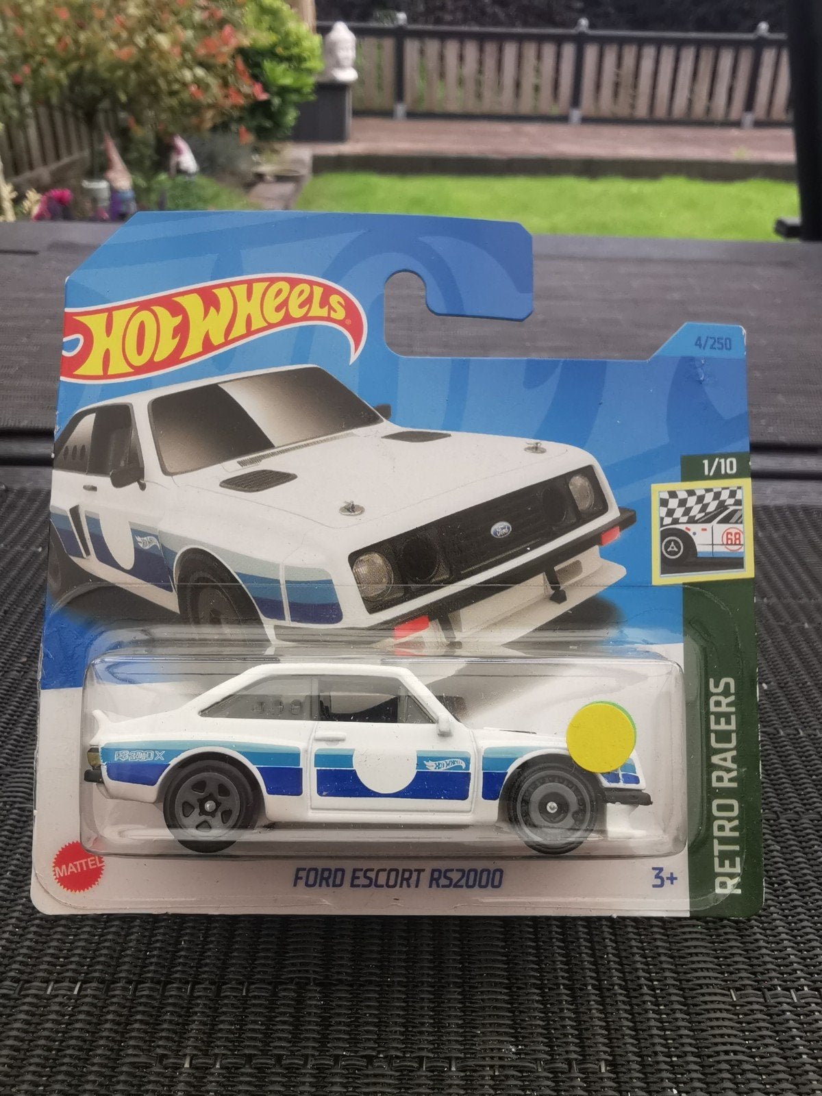 HotWheels Ford Escort RS2000 wit, Ophalen of Verzenden, Nieuw, Auto