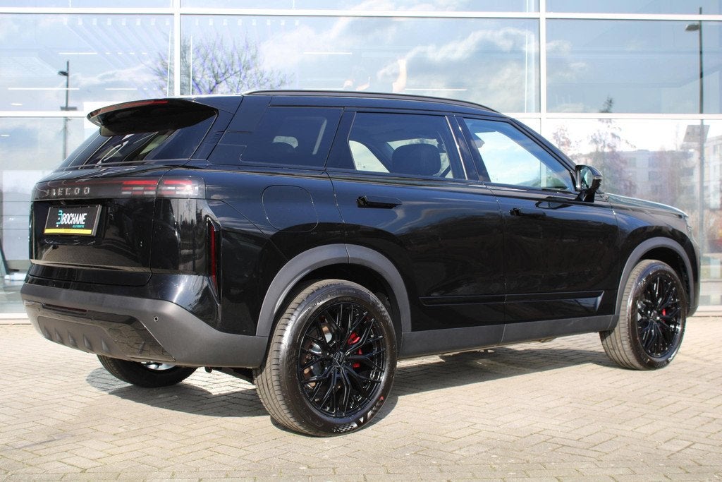 Jaecoo 7 1.5 GDI SHS-P Exclusive Black Edition, Auto's, Overige Auto's, Euro 6, 347 pk, Zwart, Plug-in hybride