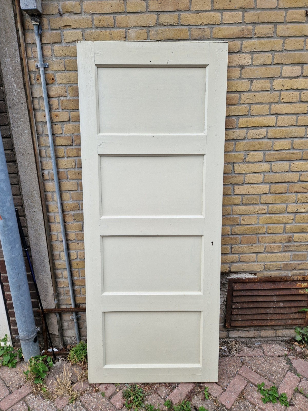 Originele paneeldeur jaren 30, Ophalen, Gebruikt, Minder dan 80 cm, Binnendeur