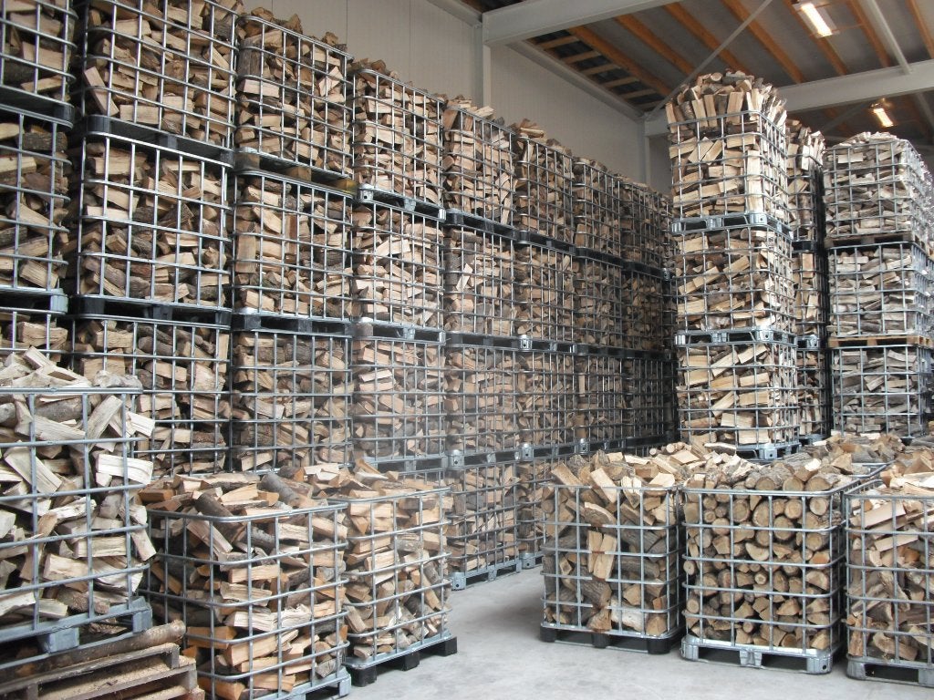 Brandhout 45 cm lange lengte BEUK of EIK € 141,67  per m3, 6 m³ of meer, Ophalen, Eikenhout, Blokken