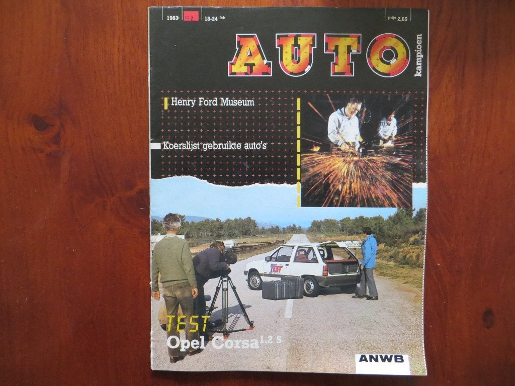 Autokampioen 7 1983 Henry Ford Museum, Corsa 1.2S, Fiesta, Ophalen of Verzenden, Zo goed als nieuw, Ford