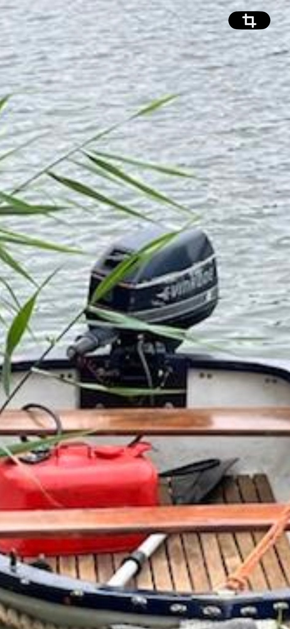 Evinrude 8 pk 2 cilinder buitenboordmotor met tank, Watersport en Boten, Ophalen of Verzenden, Gebruikt