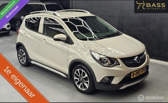 Opel KARL 1.0 Automaat Rocks Online Edition 1e eignr, Auto's, 839 kg, Gebruikt, Euro 6, Origineel Nederlands