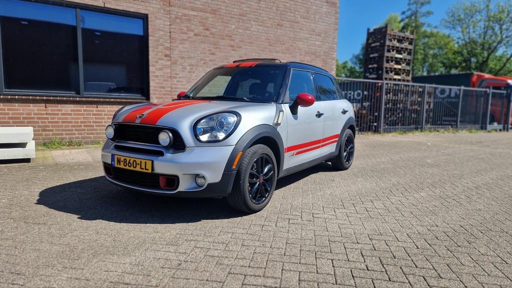 Mini Countryman 1.6 Cooper S ALL4 Chili met (JCW) automaat, Auto's, 1490 kg, Zwart, USB, 4 stoelen