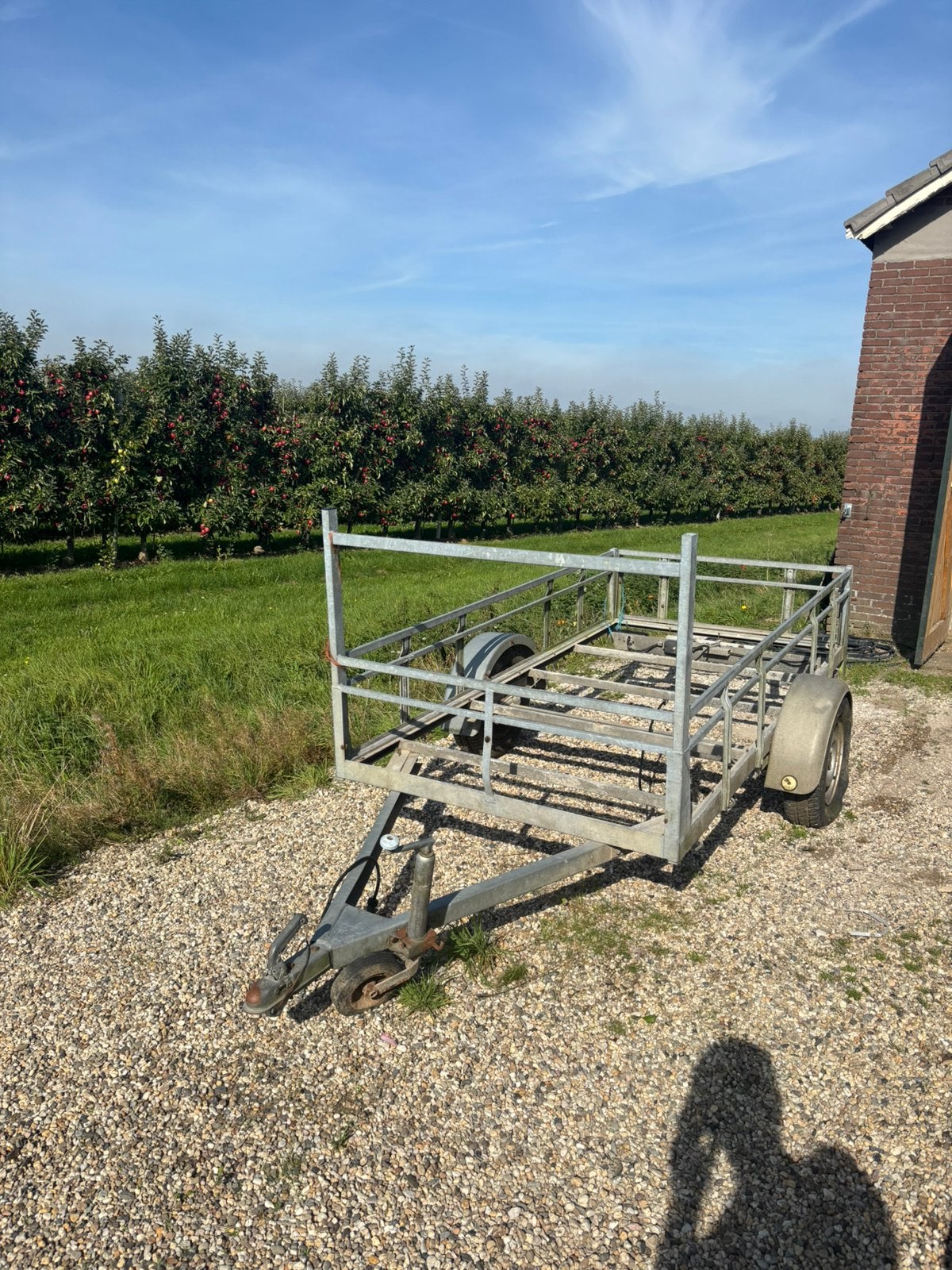 Aanhanger enkelas opknapper, Auto diversen, Ophalen, Gebruikt