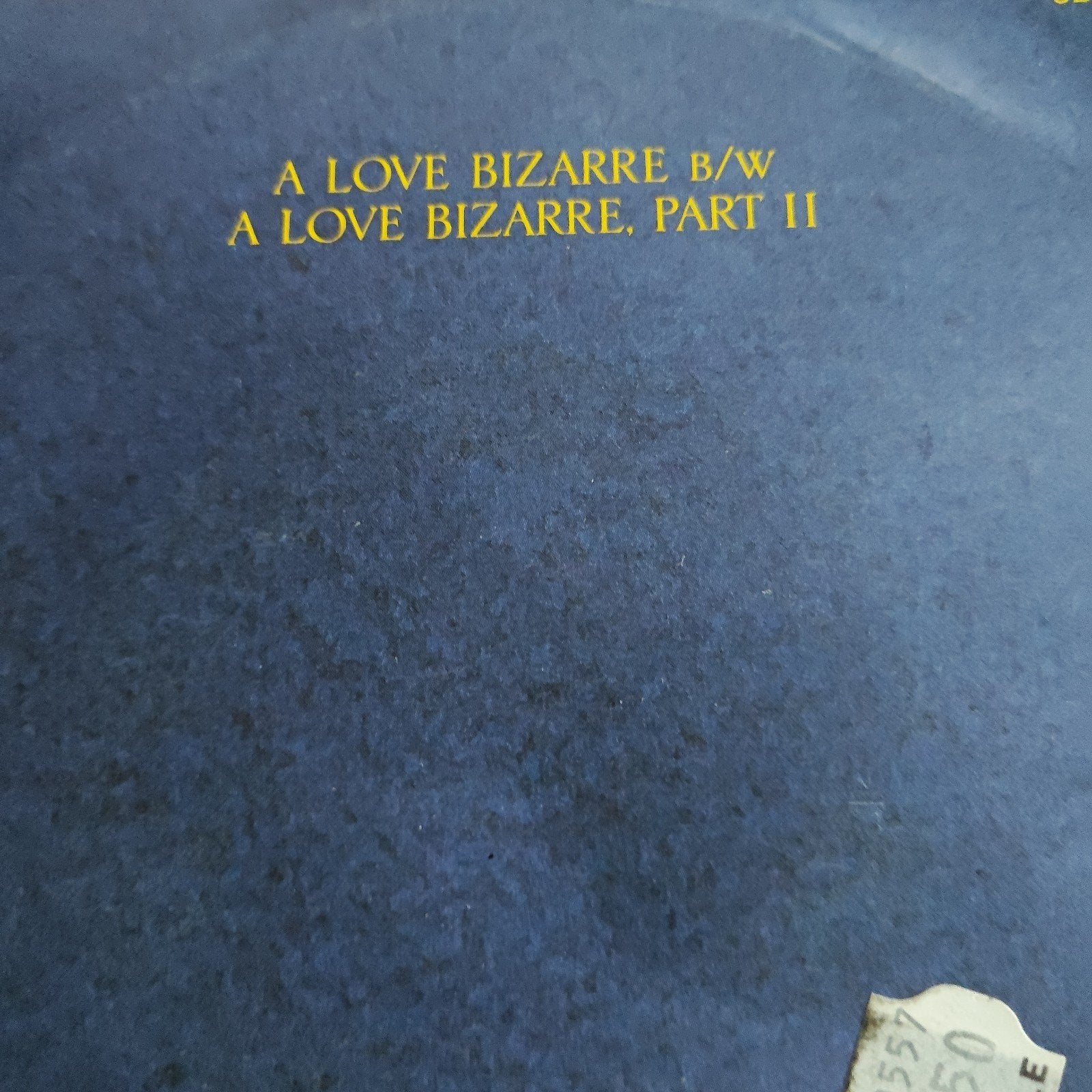 A Love Bizarre B/W A Love Bizarre, Part II - CD Single, Ophalen of Verzenden, Gebruikt, 7 inch
