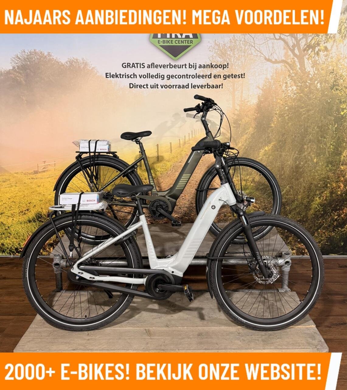 Frappe FBC 600 en 800I met BOSCH midden motor ebikes!, 47 tot 51 cm, Nieuw, 50 km per accu of meer, Overige merken