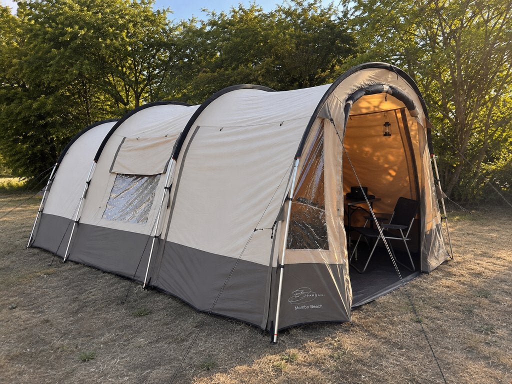 Bardani Mambo Beach tunneltent + kampeer set, Caravans en Kamperen, Tenten, Ophalen, Gebruikt, Tot en met 4