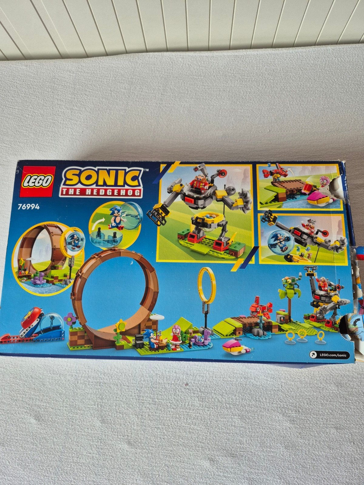 Lego Sonic The hedgehog 8+, Ophalen