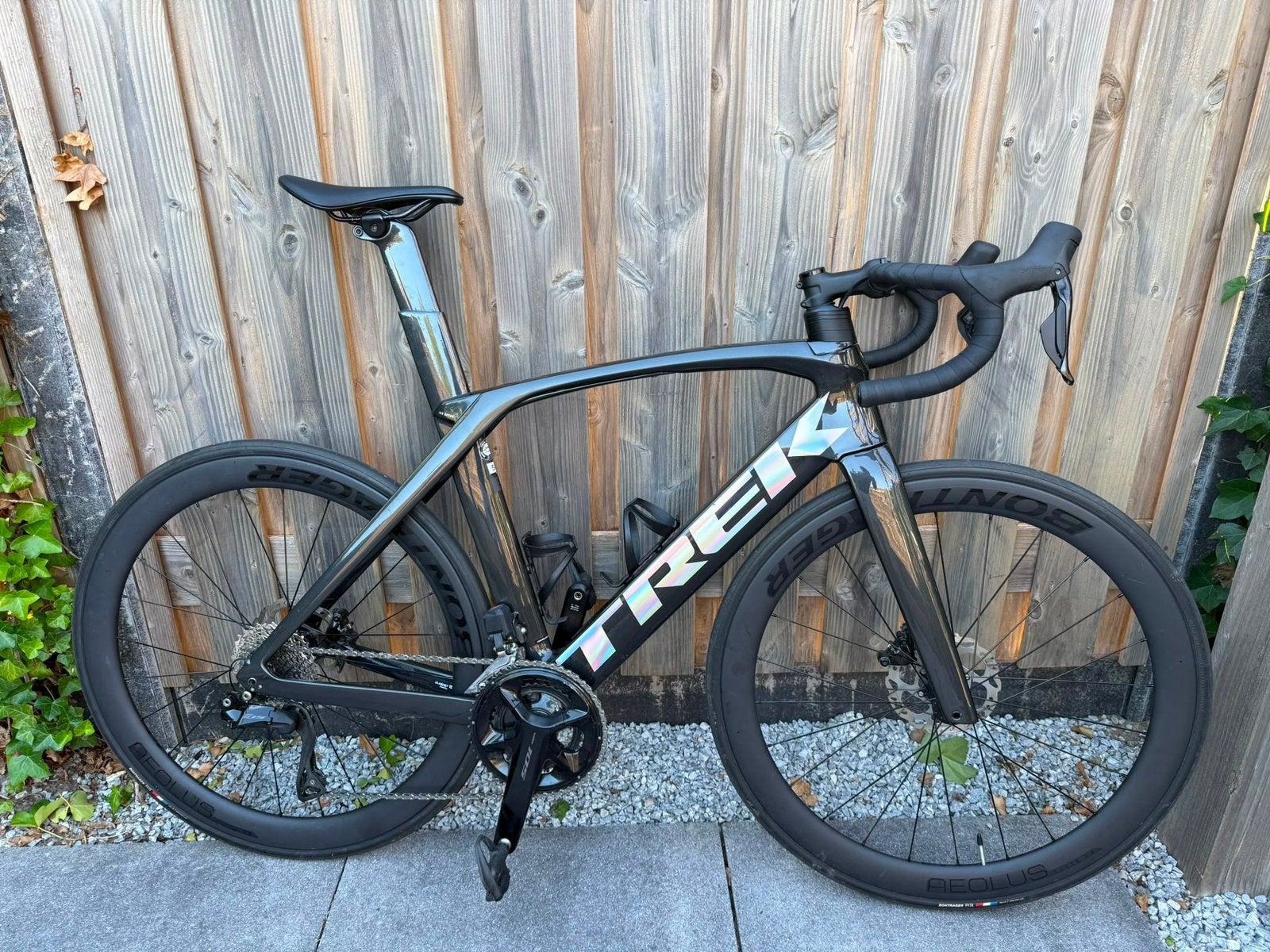 TREK MADONE SL6 DNISTER BLACK 56 2023, Fietsen en Brommers, Gebruikt, Carbon, Meer dan 20 versnellingen, 53 tot 57 cm