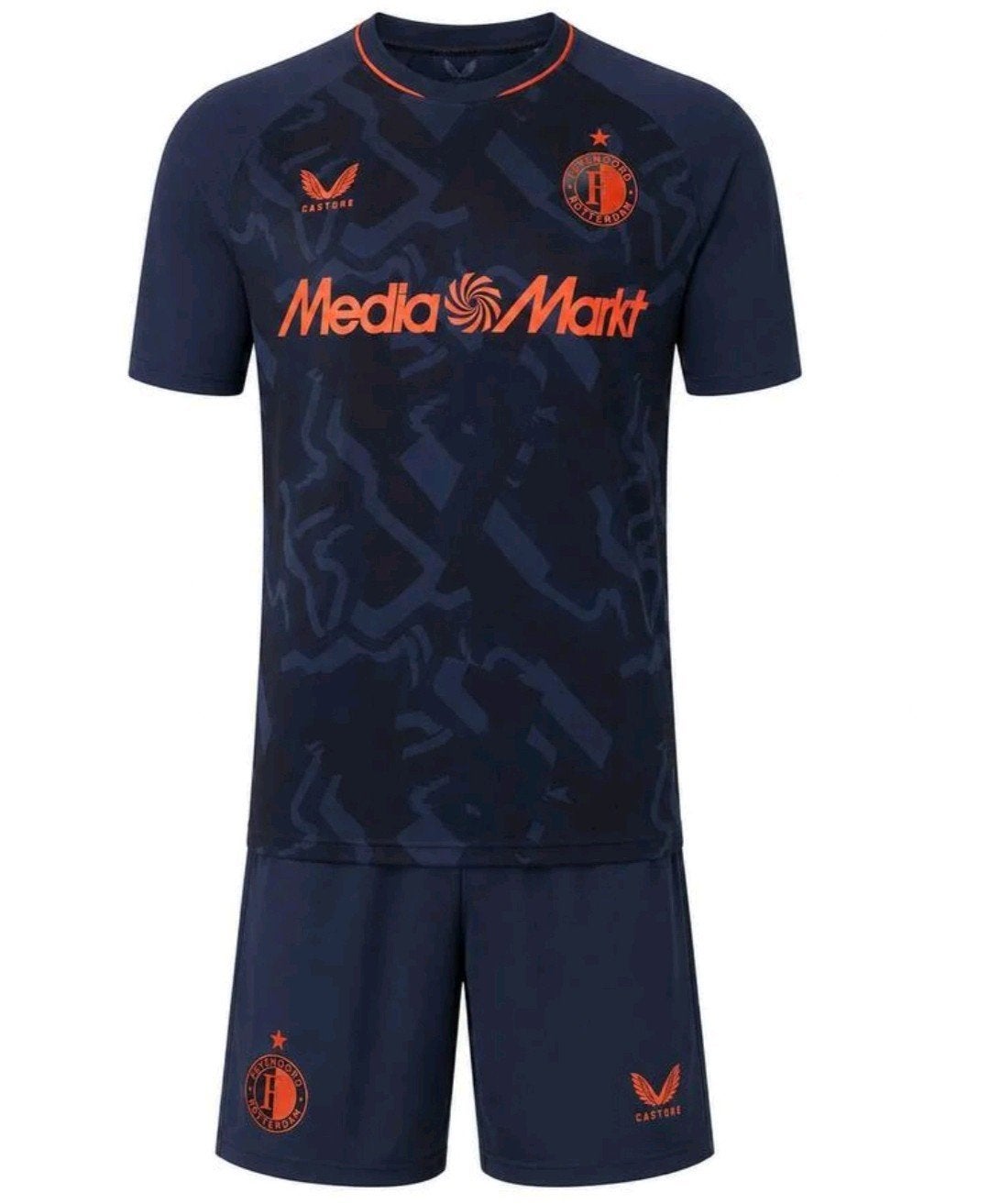 Feyenoord Derde Tenue Kindermaat - Alle Maten Beschikbaar, Maat XS of kleiner, Ophalen of Verzenden, Nieuw, Set