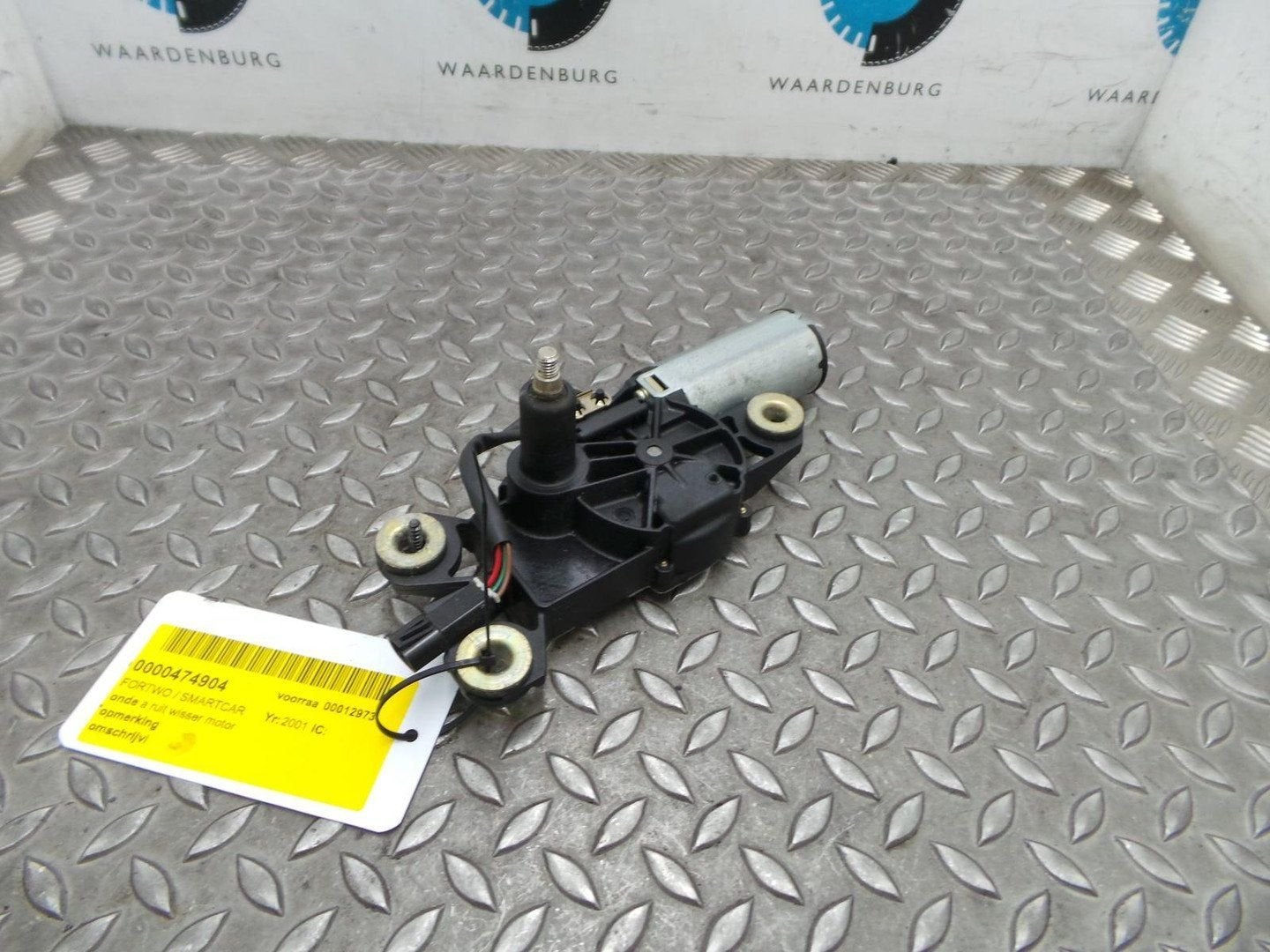 SMART FORTWO / SMARTCAR smart & pure RUITENWISSERMOTOR ACHTE, Ophalen of Verzenden, Gebruikt, Stiba lid