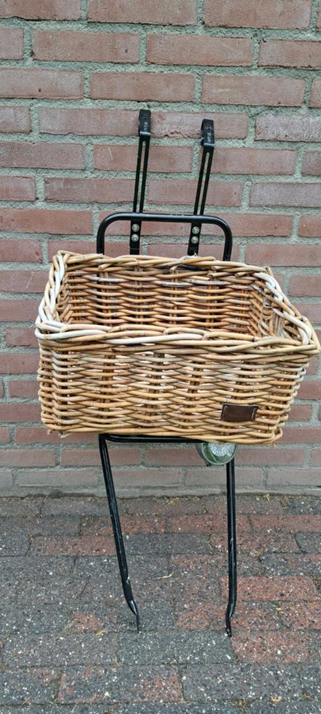 Fietsmand en drager voorop, Ophalen, Kinderkar