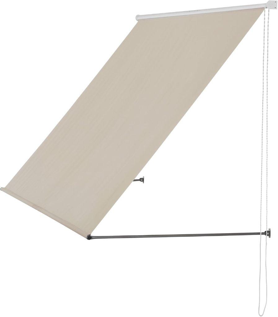 Markies, Zonnewering Beige 200cm  breed, Tuin en Terras, Zonneschermen, Nieuw, Ophalen of Verzenden, Minder dan 250 cm, Markies