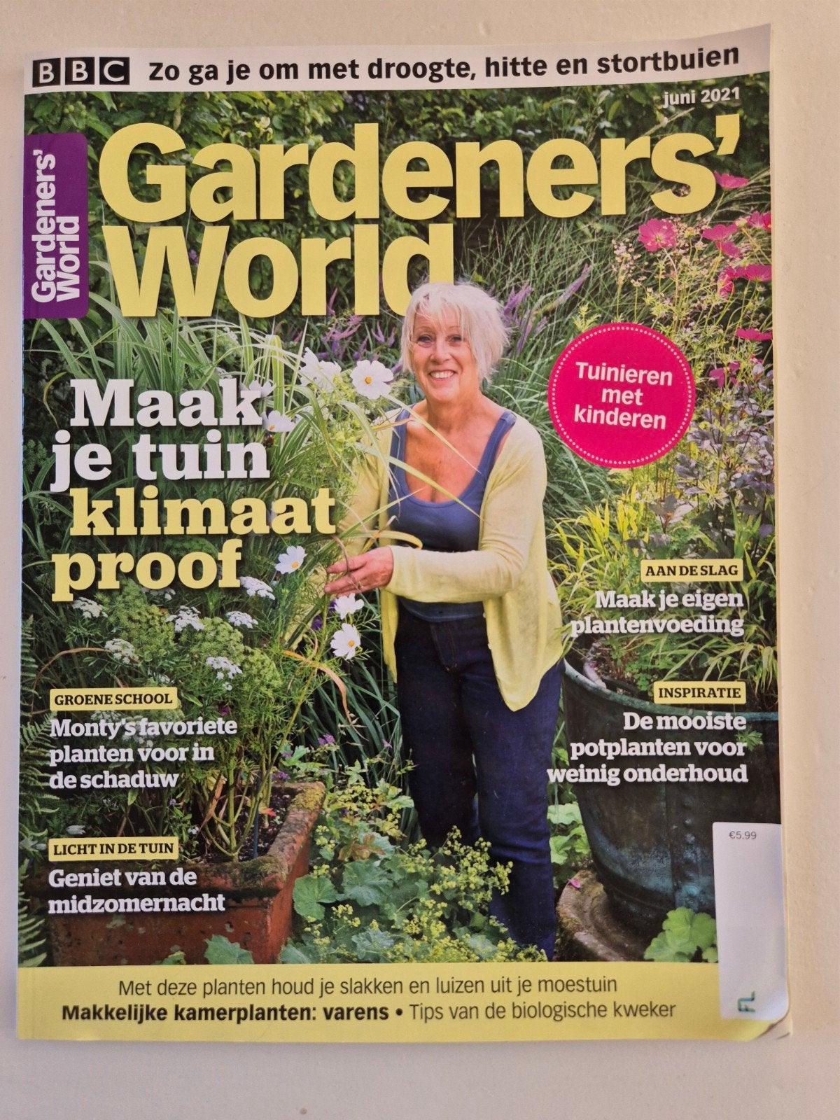 Gardener's World - juni 2021 - maak je tuin klimaatproof, Ophalen of Verzenden, Zo goed als nieuw