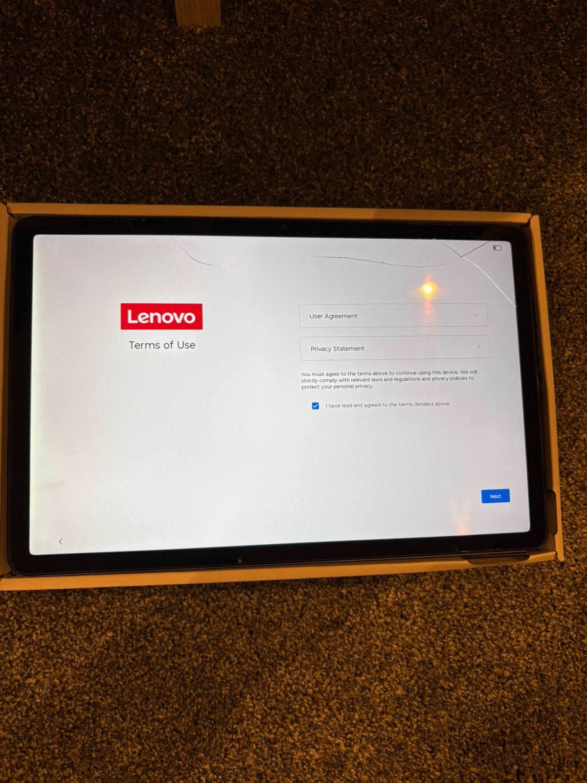 Lenovo M11 tablet, Computers en Software, Ophalen, 11 inch, Zo goed als nieuw, 128 GB