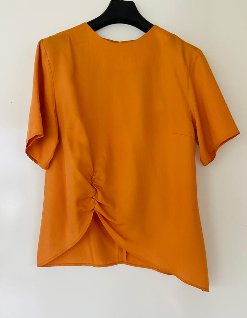PRACHTIGE TOP RHUMAA (L) NIEUW., Verzenden, Nieuw, Oranje, Zonder mouw