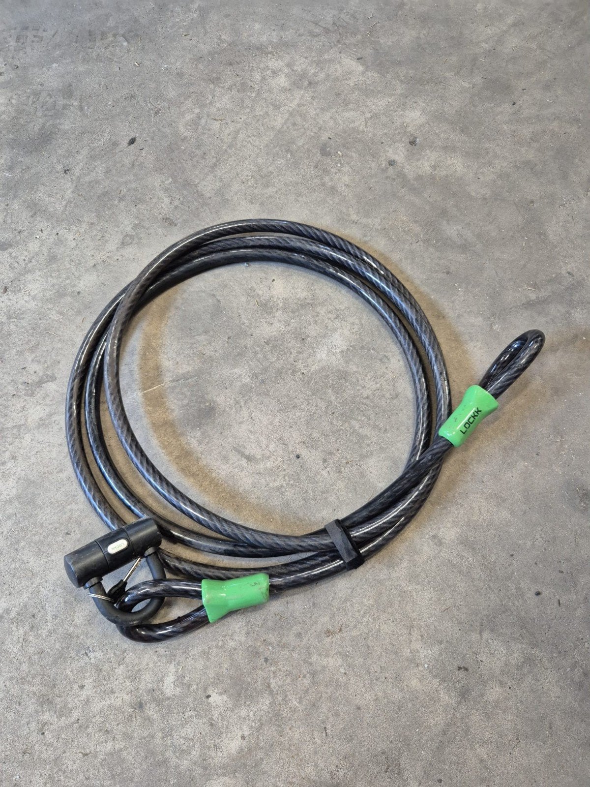 LOCKK Kabelslot 5 meter, 20mm dik, Verzenden, Gebruikt, Overige typen
