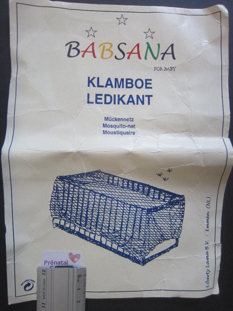 baby ledikant peuter klamboe kinderkamer campingbedje, Ophalen of Verzenden, Zo goed als nieuw, Ledikant