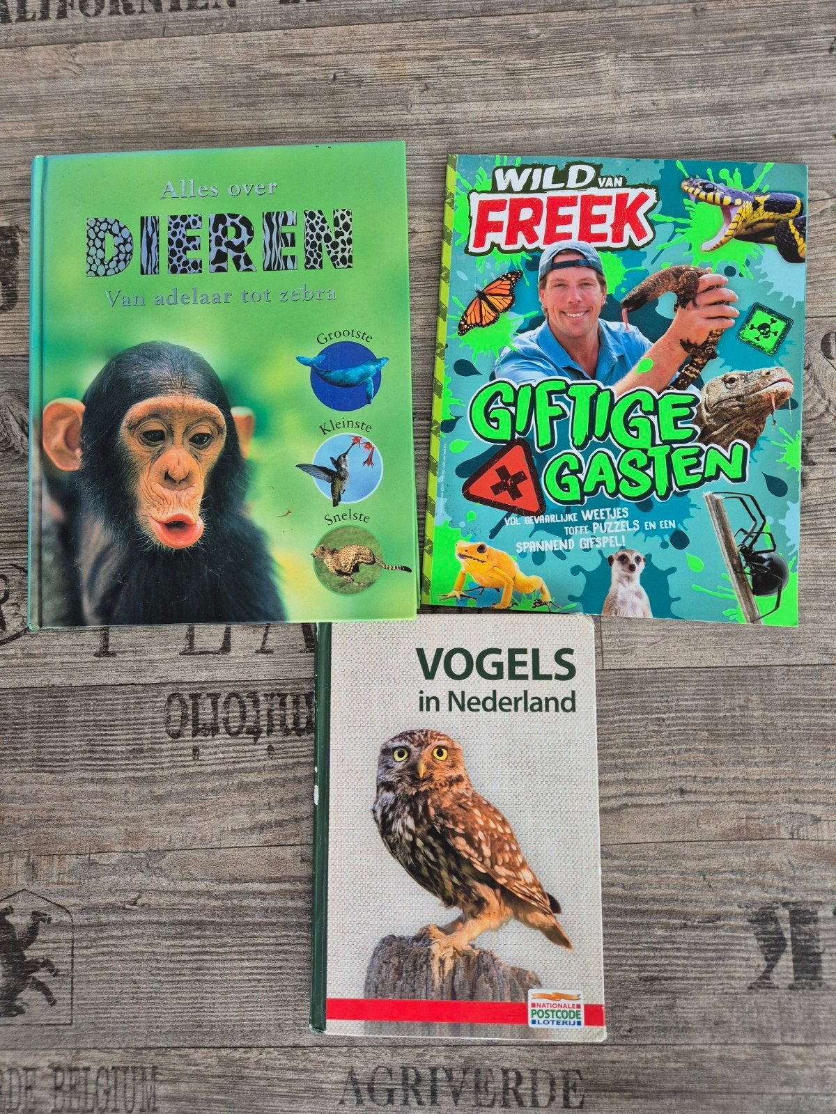 Gratis of voor een kleine bijdrage dieren boeken., Ophalen of Verzenden
