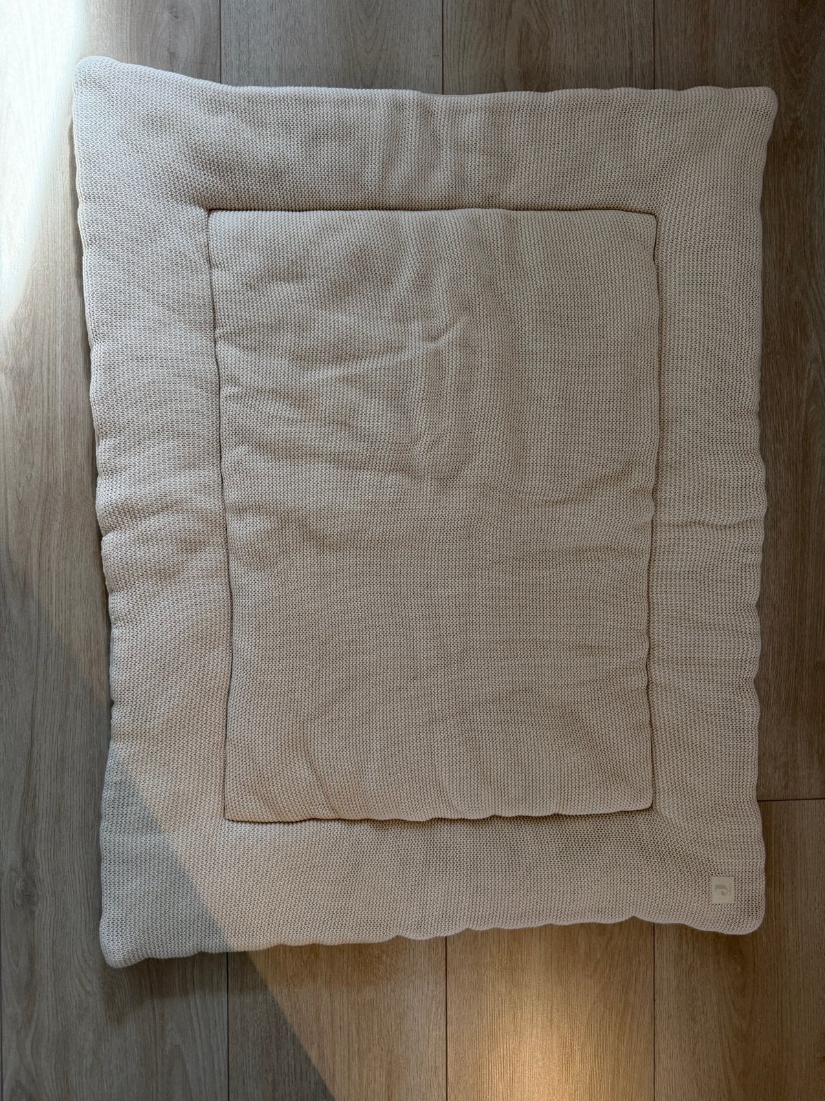 Boxkleed Jollein 75x95 cm kleur oatmeal, Ophalen of Verzenden, Nieuw