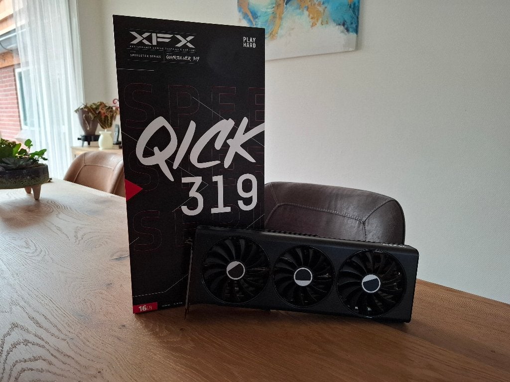 XFX Speedster QICK 319 Radeon RX 7800 XT Core Edition 16GB, Ophalen, AMD, GDDR6, PCI-Express 4