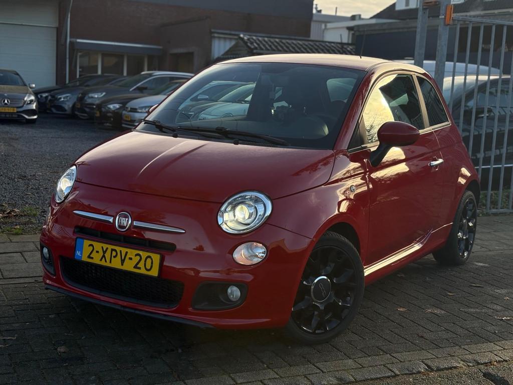 Fiat 500 0.9 TwinAir Turbo 500S | Xenon | Virtual Cockpit |, Auto's, Fiat, Voorwielaandrijving, Gebruikt, Parkeersensor, Leder en Stof