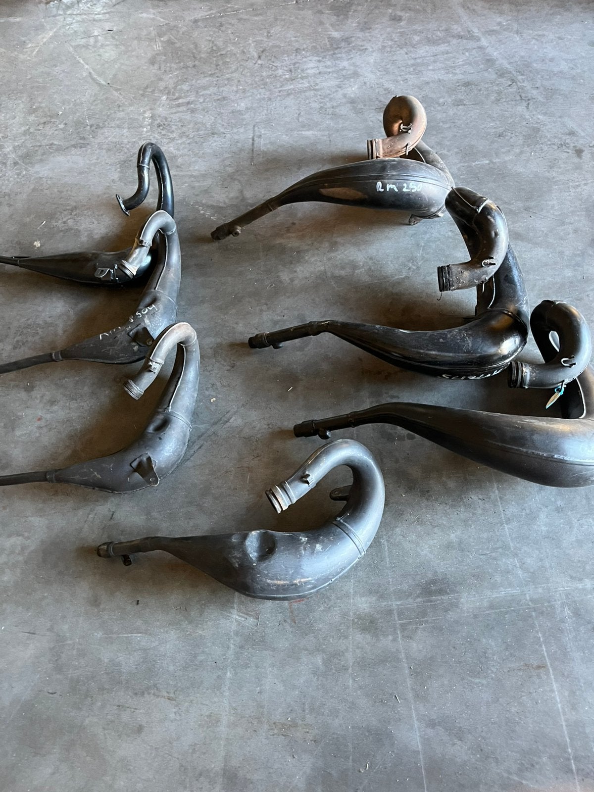 Suzuki RM 125 RM80 RM 250 uitlaten, Motoren, Ophalen