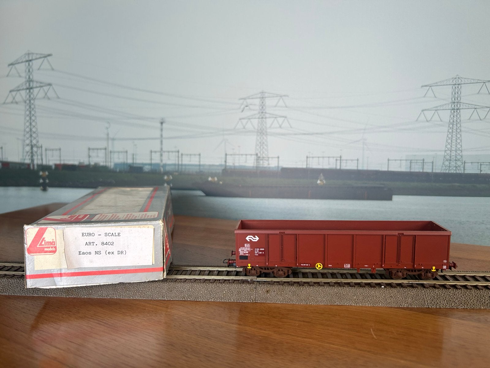 LIMA Eaos NS (ex DB) Goederenwagon - Art. 8402, Overige merken, Gelijkstroom, Wagon, Ophalen of Verzenden