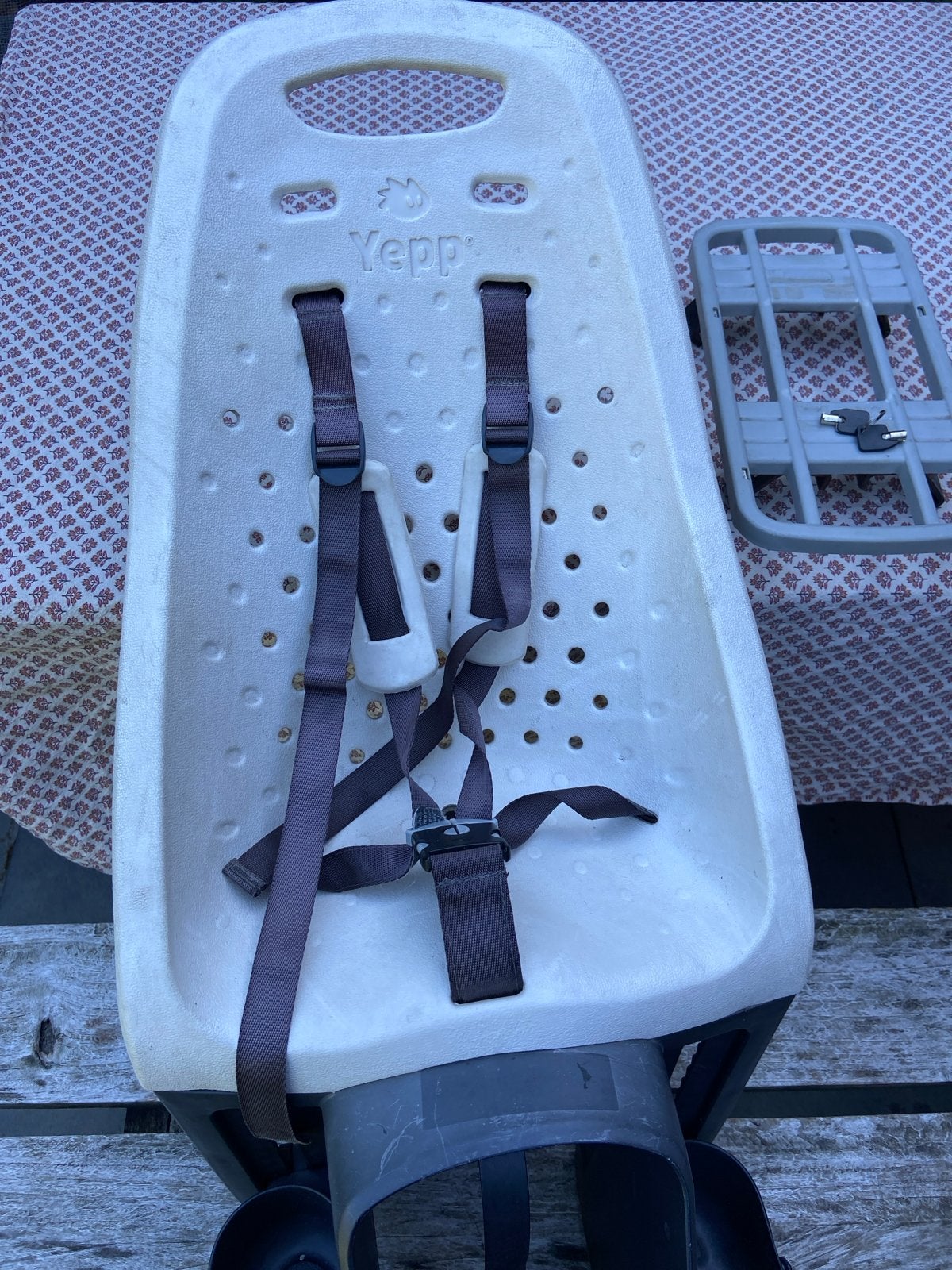 Yepp Achterzitje voor Kinderen - Gebruikt, Achterzitje, Ophalen, 15 t/m 25 kg, Gebruikt