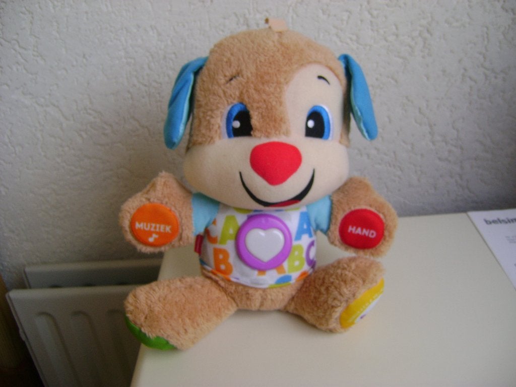 fisherprice hond 29h interaktief spelend leren licht  geluid, Overige merken, Overige karakters, Interactief, Zo goed als nieuw