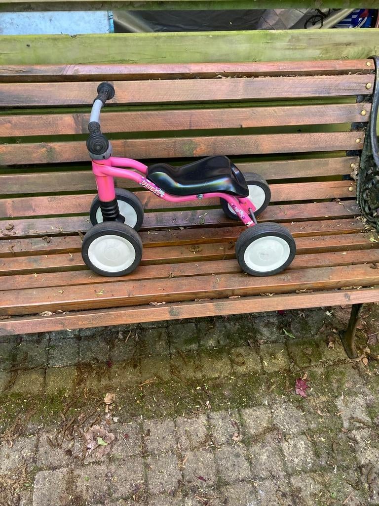 Roze Puky loopfietsje voor de allerkleinsten, Ophalen of Verzenden, Gebruikt, Loopfiets