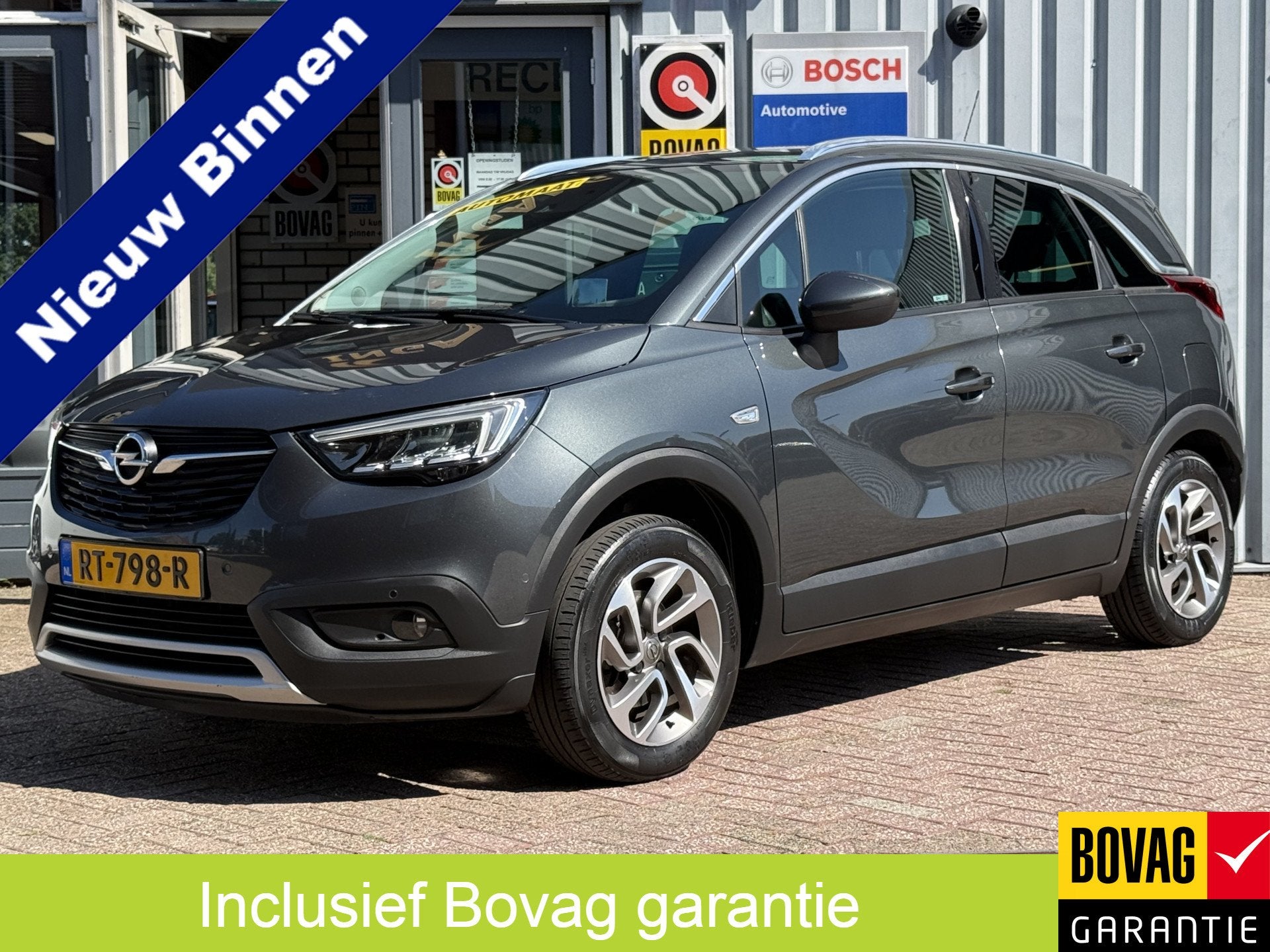 Opel Crossland X 1.2 Turbo Innovation | AUTOMAAT | CAMERA |, Auto's, Opel, 840 kg, Gebruikt, Leder en Stof, Origineel Nederlands