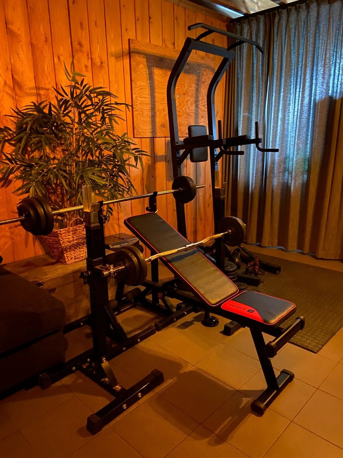 Fitness set, Ophalen, Zo goed als nieuw, Benen, Fitnessbank