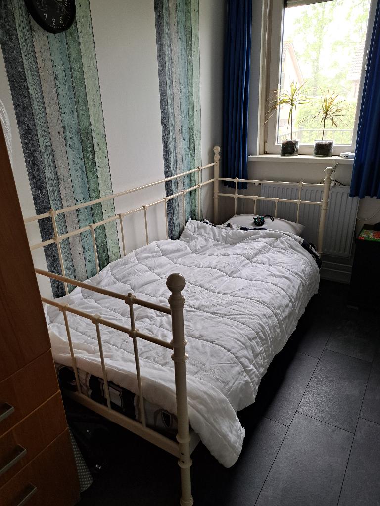 Eenpersoonsbed, Ophalen, Eenpersoons, Metaal, 100 cm