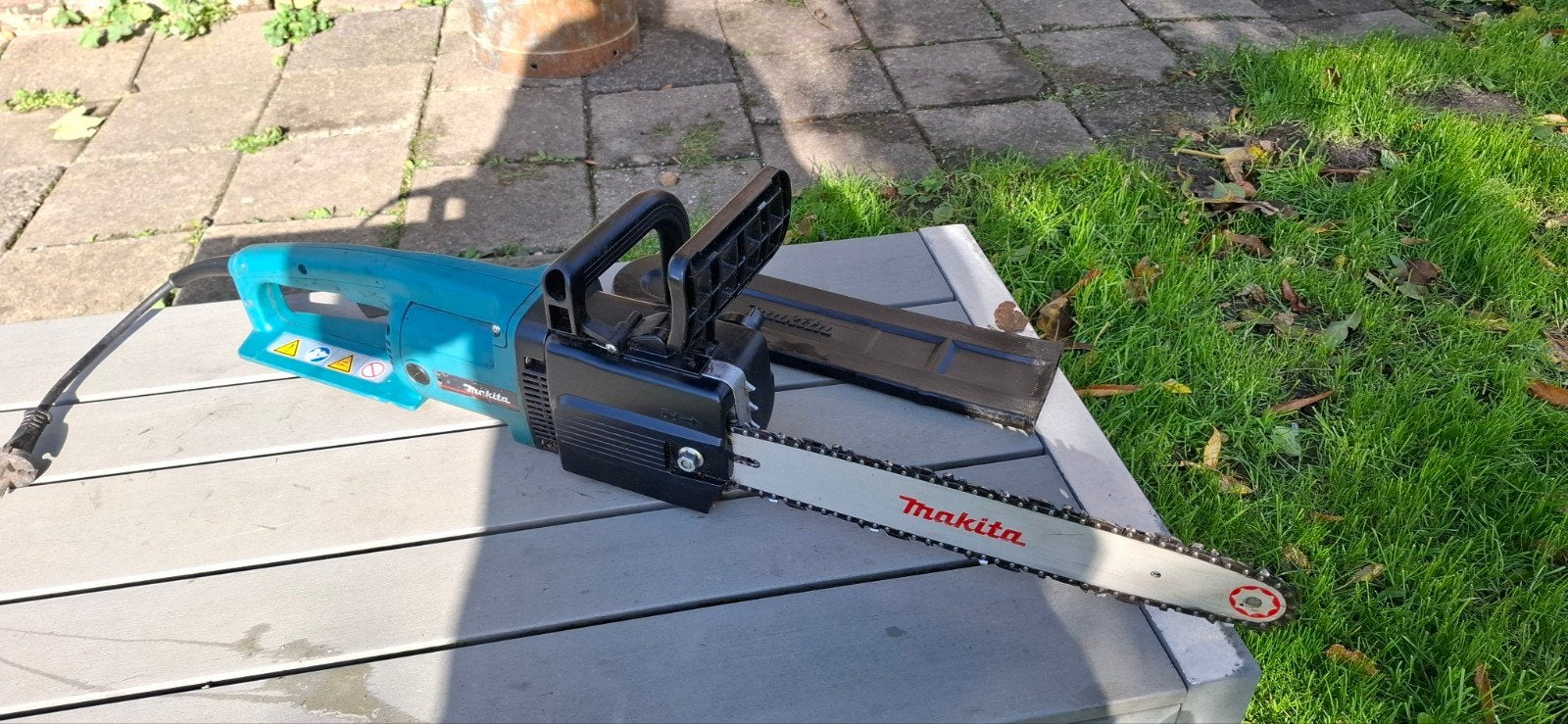 Makita UC3501 elektrische kettingzaag, Gebruikt, 70 mm of meer, Kettingzaag, Ophalen of Verzenden