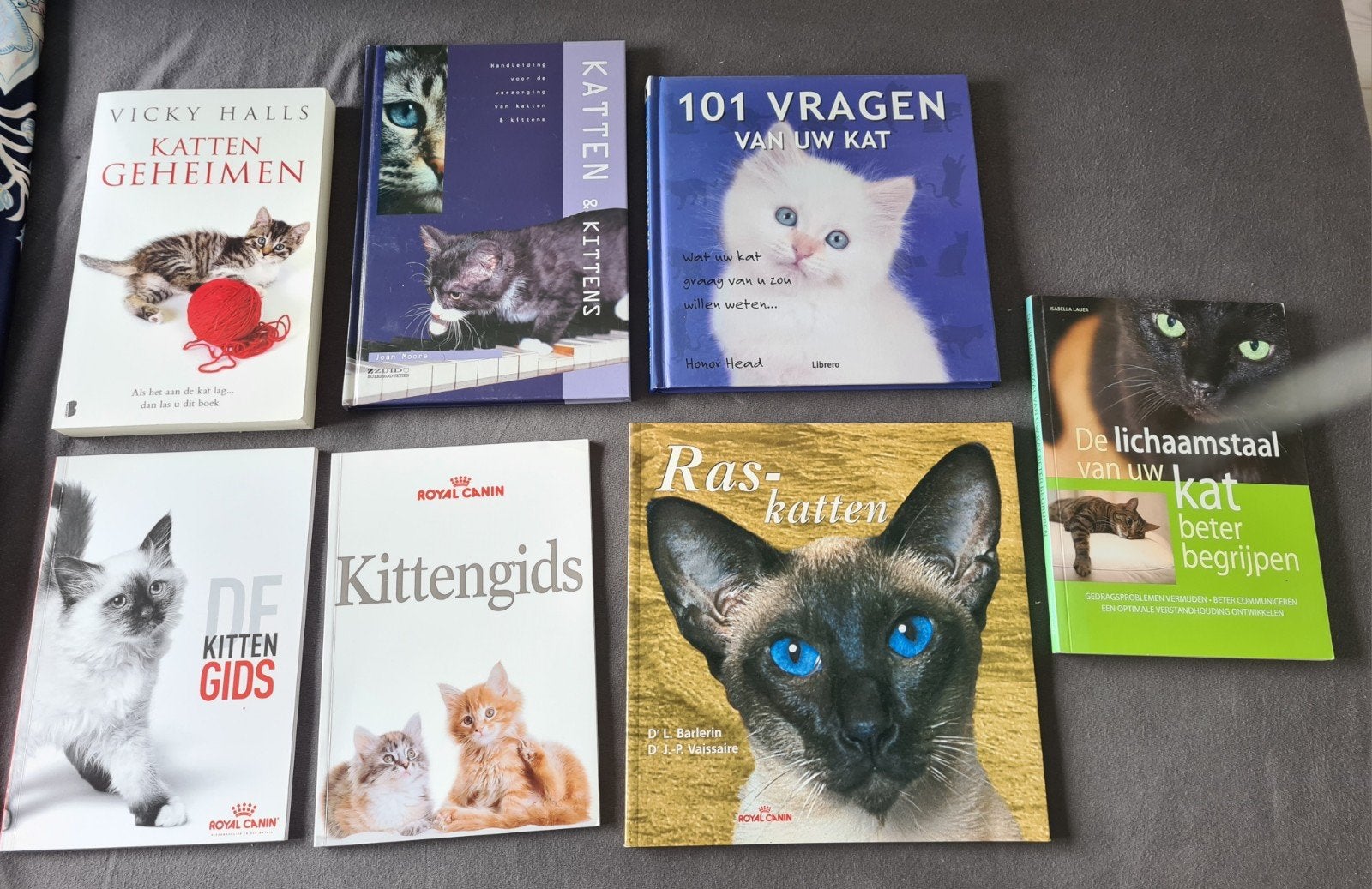 Kattenboeken: Alles over katten en kittens (7 boeken), Ophalen of Verzenden, Gelezen, Katten, Vicky Halls, Honor Head, D.L. Baderin