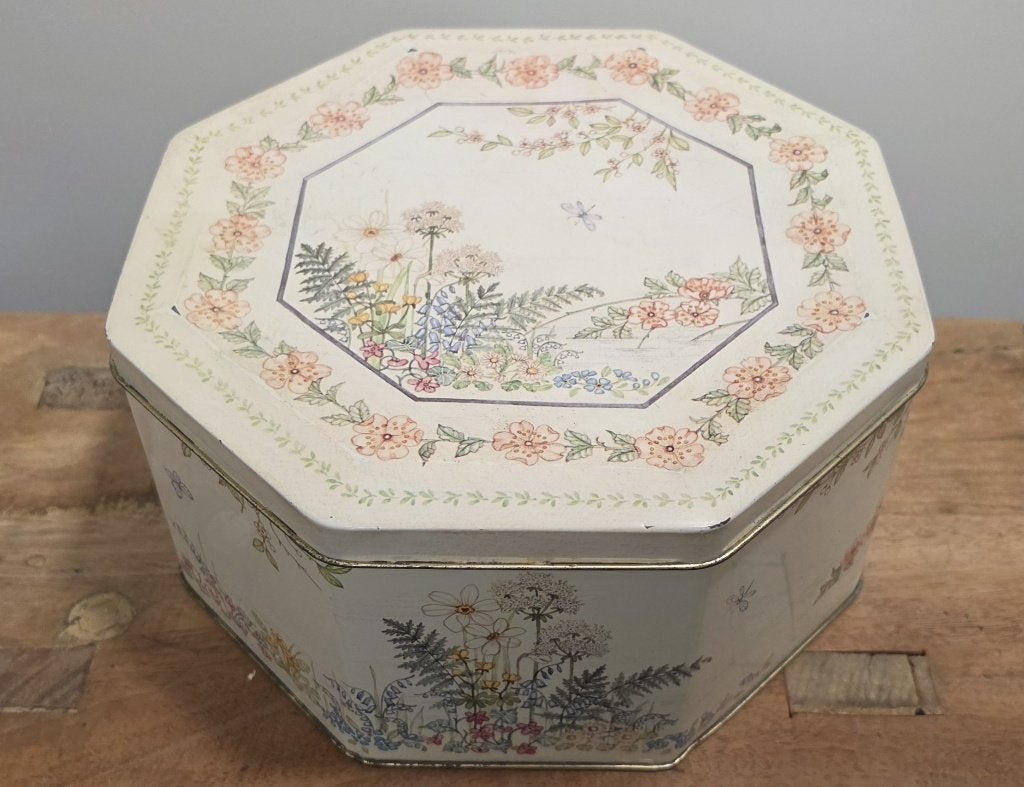 LEUKE OUDE VINTAGE KOEKTROMMEL, Gebruikt, Ophalen of Verzenden, Voorraadpot, Metaal