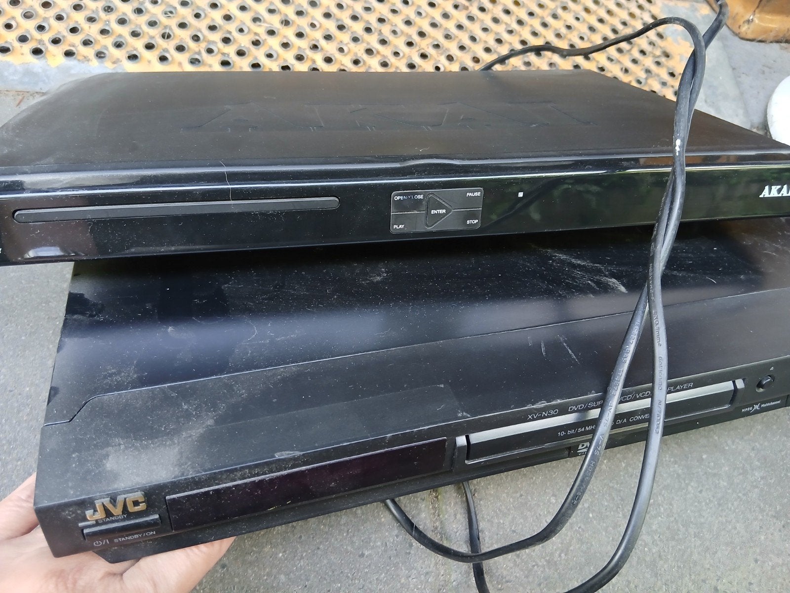 Cd/dvd spelers. JVC en Akai, Ophalen of Verzenden, JVC