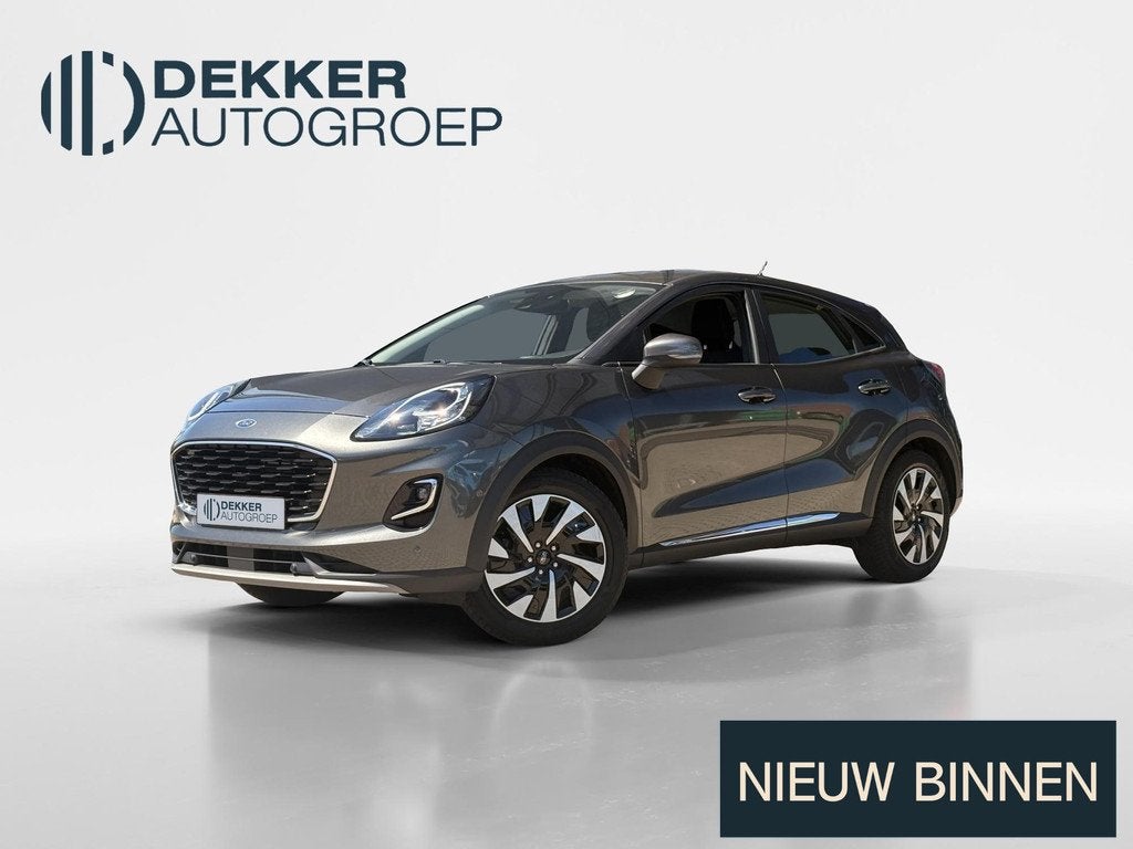 Ford Puma 1.0 EcoBoost Hybrid Titanium DRIVER ASSISTANCE PAC, Voorwielaandrijving, Euro 6, Origineel Nederlands, Bedrijf