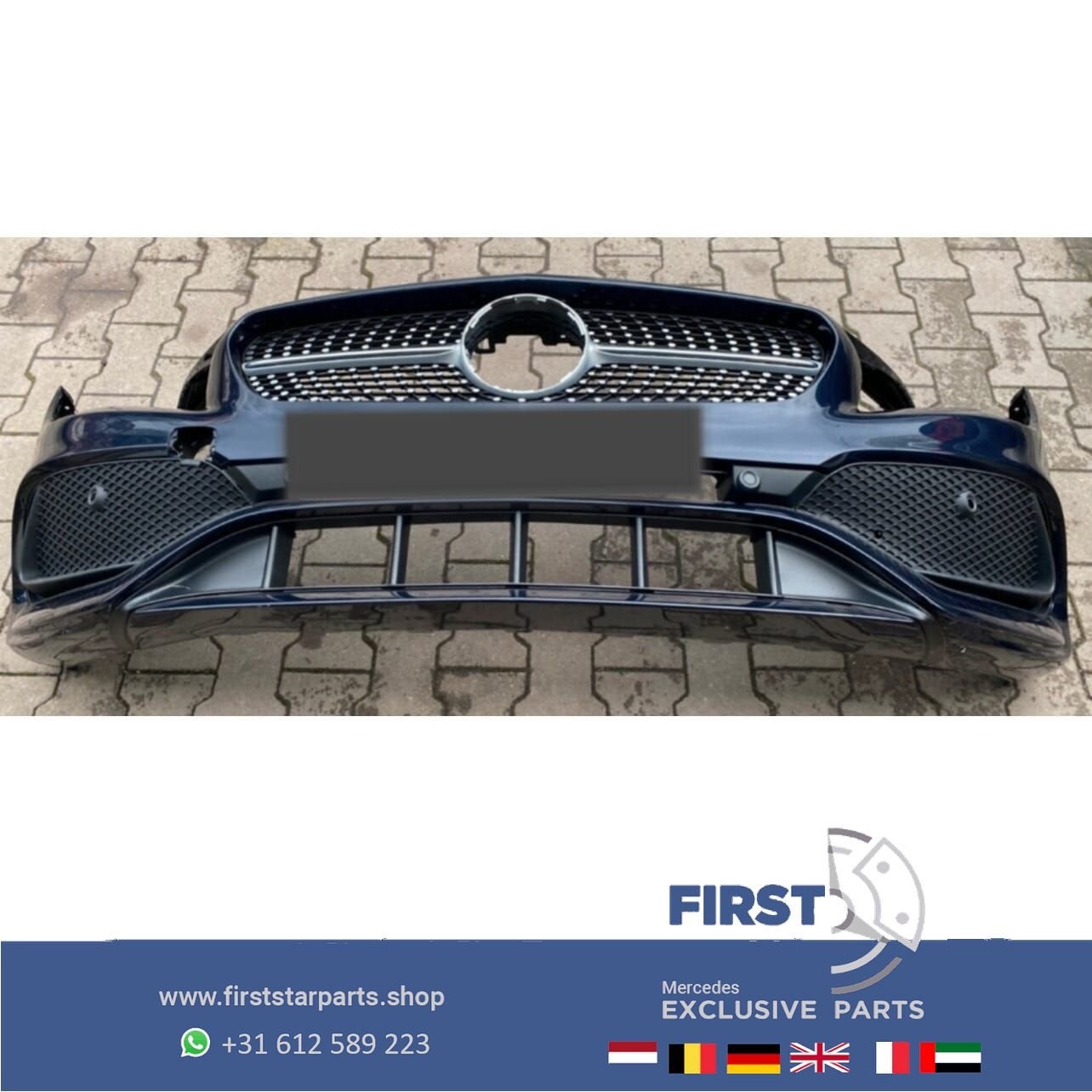 A1178802301 W117 AMG PAKKET VOORBUMPER CLA Facelift AMG bump, Gebruikt, -, Voor, Ophalen of Verzenden