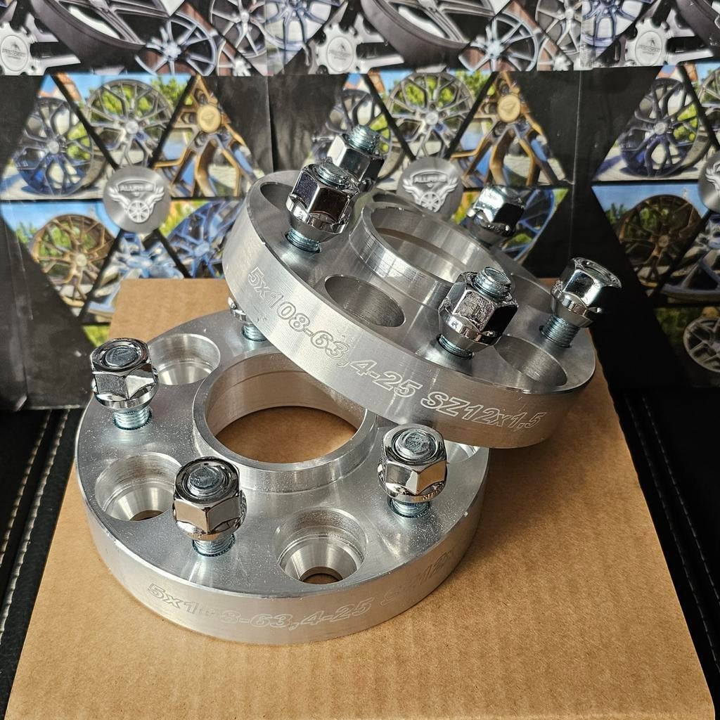 Spoorverbreders Adapters Ford Edage 5x108 63,4  20mm, Ophalen of Verzenden