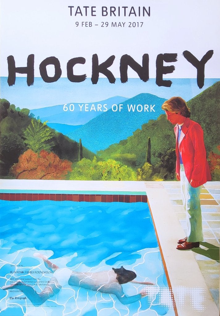 David Hockney - Exhibitie Tate Britain - 2017, Verzenden