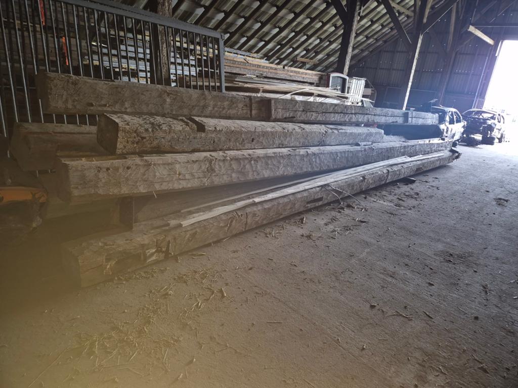 Zeer nette party gebinten hout, Ophalen of Verzenden, Zo goed als nieuw, 50 mm of meer, Pallet