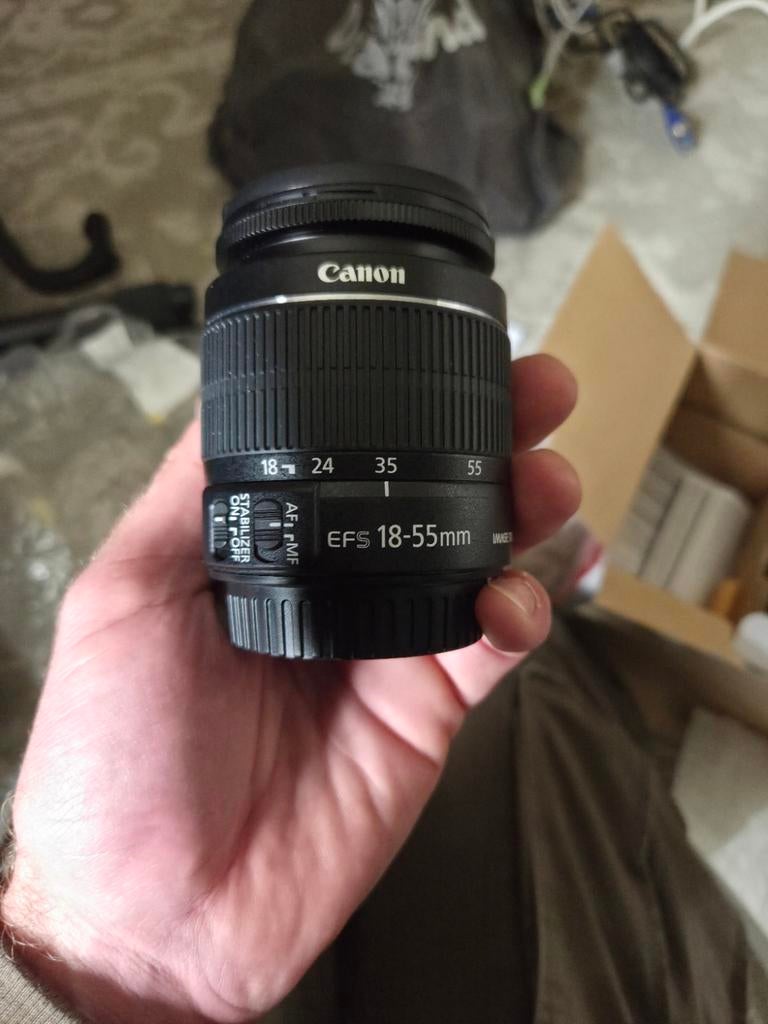 Canon EF-S 18-55mm lens, Audio, Tv en Foto, Fotografie | Lenzen en Objectieven, Ophalen of Verzenden