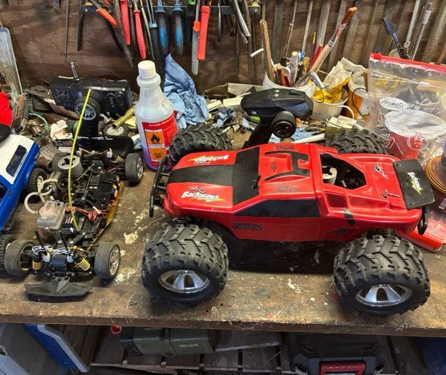 Nitro rc hobby te koop of te ruil, Hobby en Vrije tijd, Ophalen, Zo goed als nieuw, Nitro