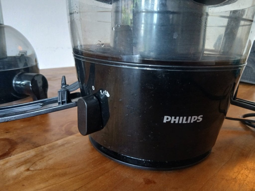 Philips sapcentrifuge weinig gebruikt, Ophalen, Zo goed als nieuw, Sapcentrifuge