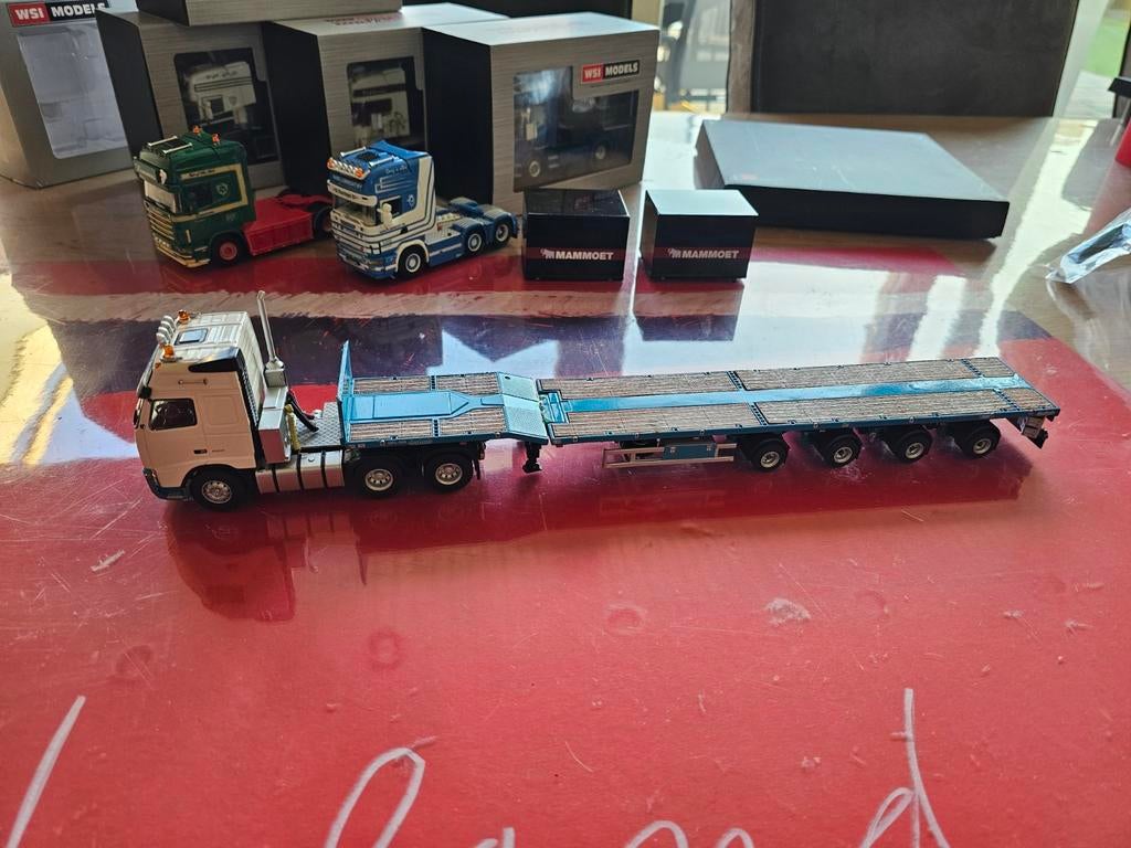 Wsi volvo fh16 met nooteboomtrailer b keus., Ophalen, Gebruikt, Bus of Vrachtwagen, Wsi