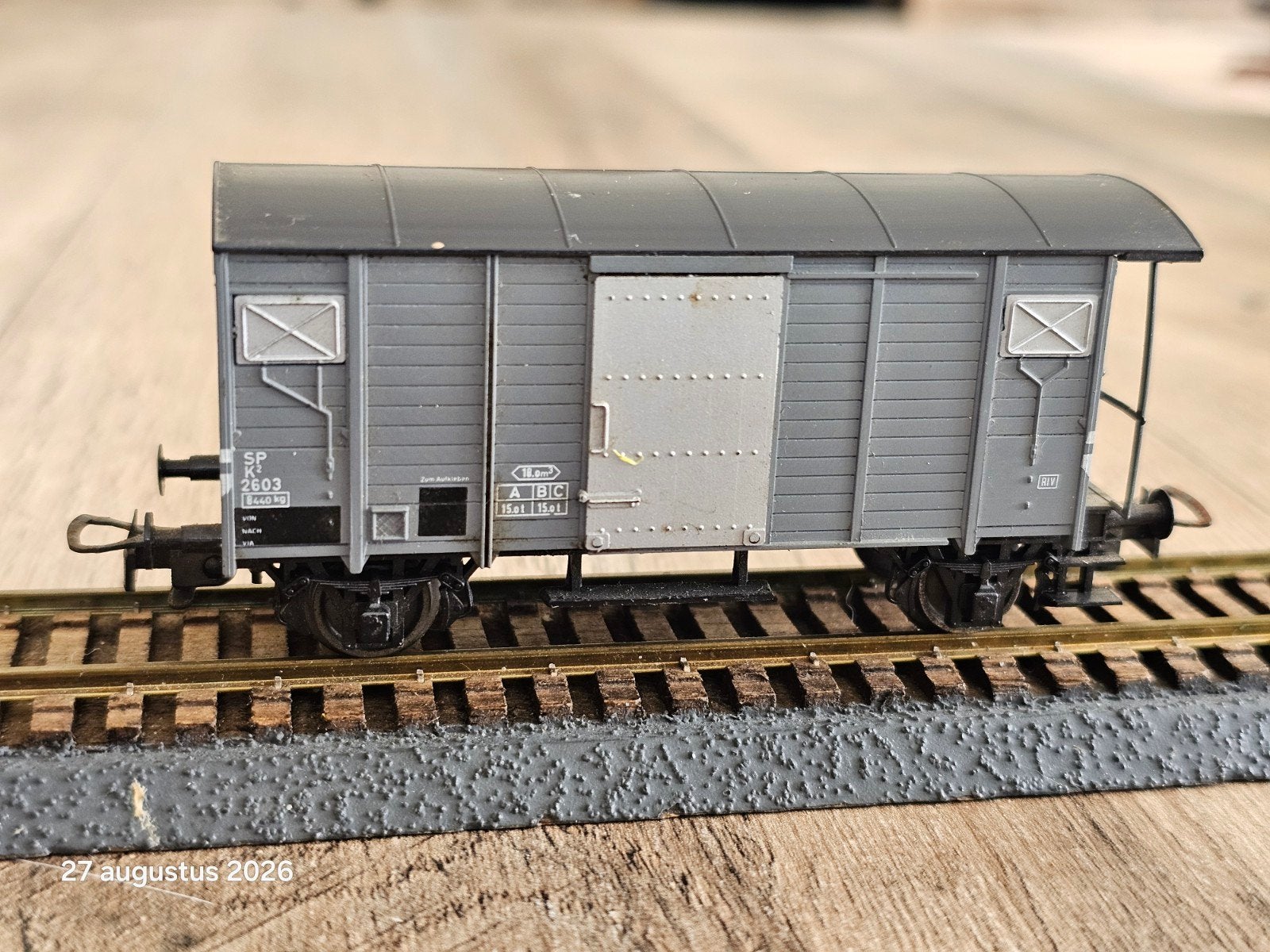 Liliput HO modeltrein OBB goederenwagon, Gelijkstroom, Wagon, Ophalen of Verzenden, Zo goed als nieuw
