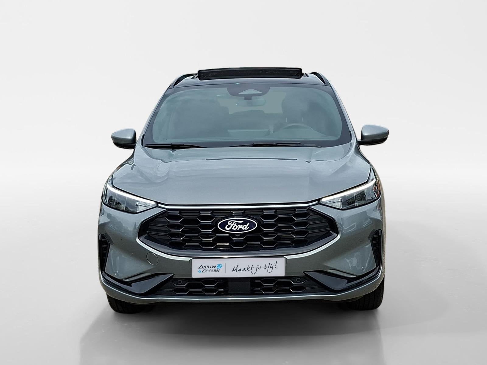 Ford Kuga 2.5 PHEV ST-Line | Winterpack | Trekhaak | Kantel, Auto's, 12 maanden, Euro 6, Bedrijf, Grijs
